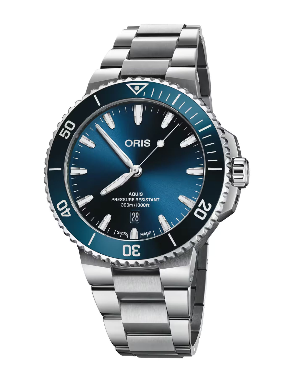 Oris Aquis Date Relife Automatic 43.50mm Stainless Steel Men’s Watch