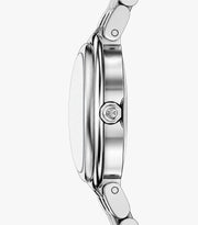 Tory Burch TBW6043 Silver-Tone Mint Green Mother-of-Pearl Women’s Watch – 22 x 28mm