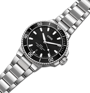 Oris Aquis Date Relife Automatic 43.50mm Black Dial Stainless Steel Men’s Watch