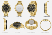 Coach Gold-Tone Chronograph Black Dial Men’s Watch