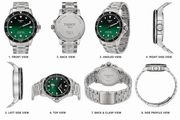 Tissot Seastar 1000 Green Dial Stainless Steel Men’s Watch