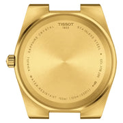 Tissot PRX 40mm Men's Quartz Watch – Gold Dial Stainless Steel Bracelet