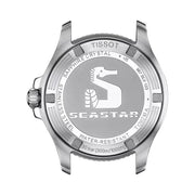 Tissot Seastar Black Dial Silver & Gold Two-Tone Quartz Watch