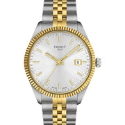 Tissot Ballade T156.410.22.031.00 White Dial Silver & Gold Men’s Watch