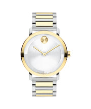Movado Bold Evolution 2.0 White Dial Two-Tone 40mm Quartz Watch
