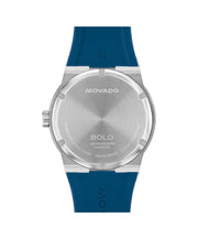 Movado Bold Fusion Blue Silicone Strap 42mm Quartz Watch