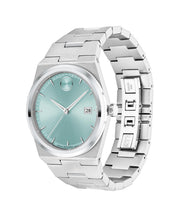 Movado Bold Quest Sky Blue Dial 42mm Quartz Watch