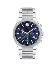 Movado SE Chronograph Blue Dial 42mm Quartz Watch