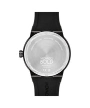Movado Bold Fusion Black Silicone Strap 42mm Quartz Watch