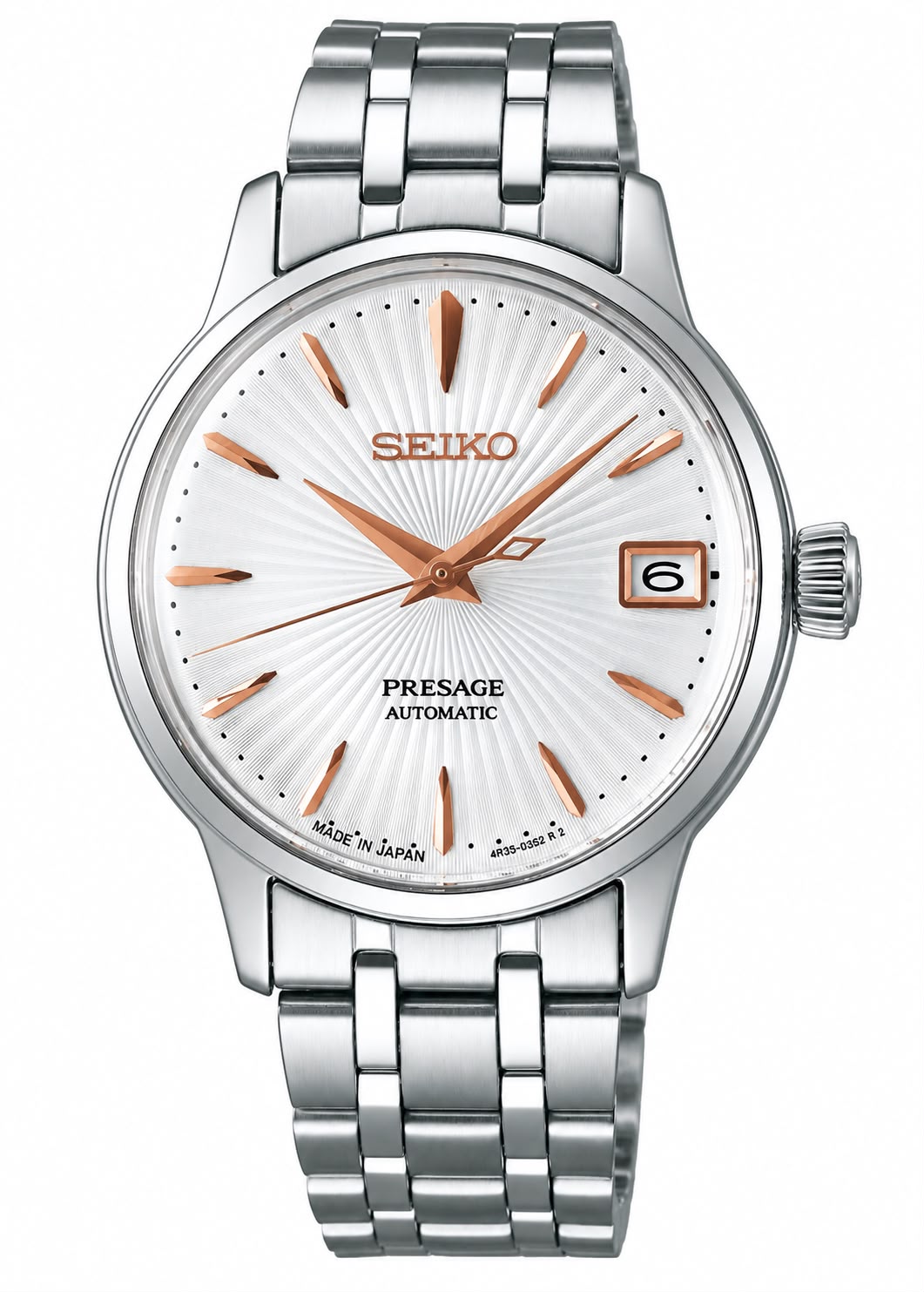 Seiko Presage SRP855J1 Automatic Men’s Watch – Stainless Steel