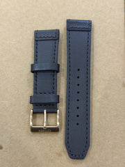 Citizen Genuine Leather Watch Band 22mm – Chocolate Brown with Rose Gold Buckle