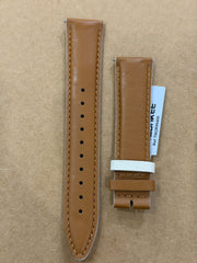 Timex X Pay Genuine Leather Watch Band 20mm – Camel Brown Quick Release