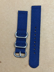 BLUE NYLON WATCH BAND
