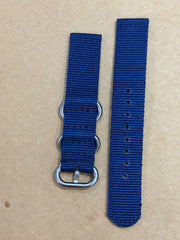 BLUE NYLON WATCH BAND