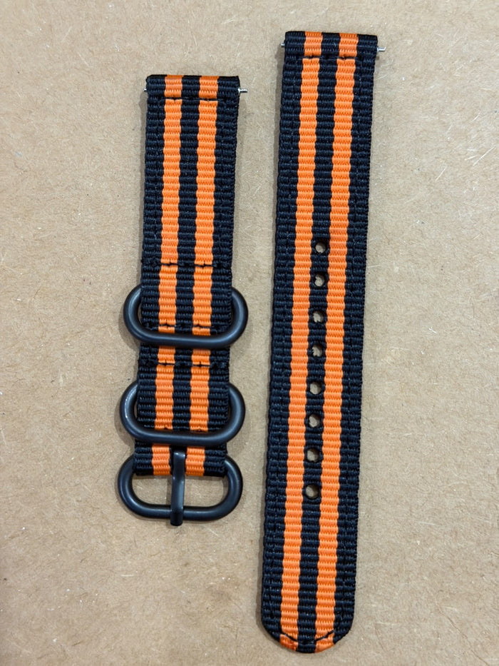 ORANGE NYLON WATCH BANDS