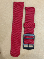 RED NYLON WATCH BAND
