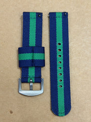 GREEN NYLON WATCH BANDS