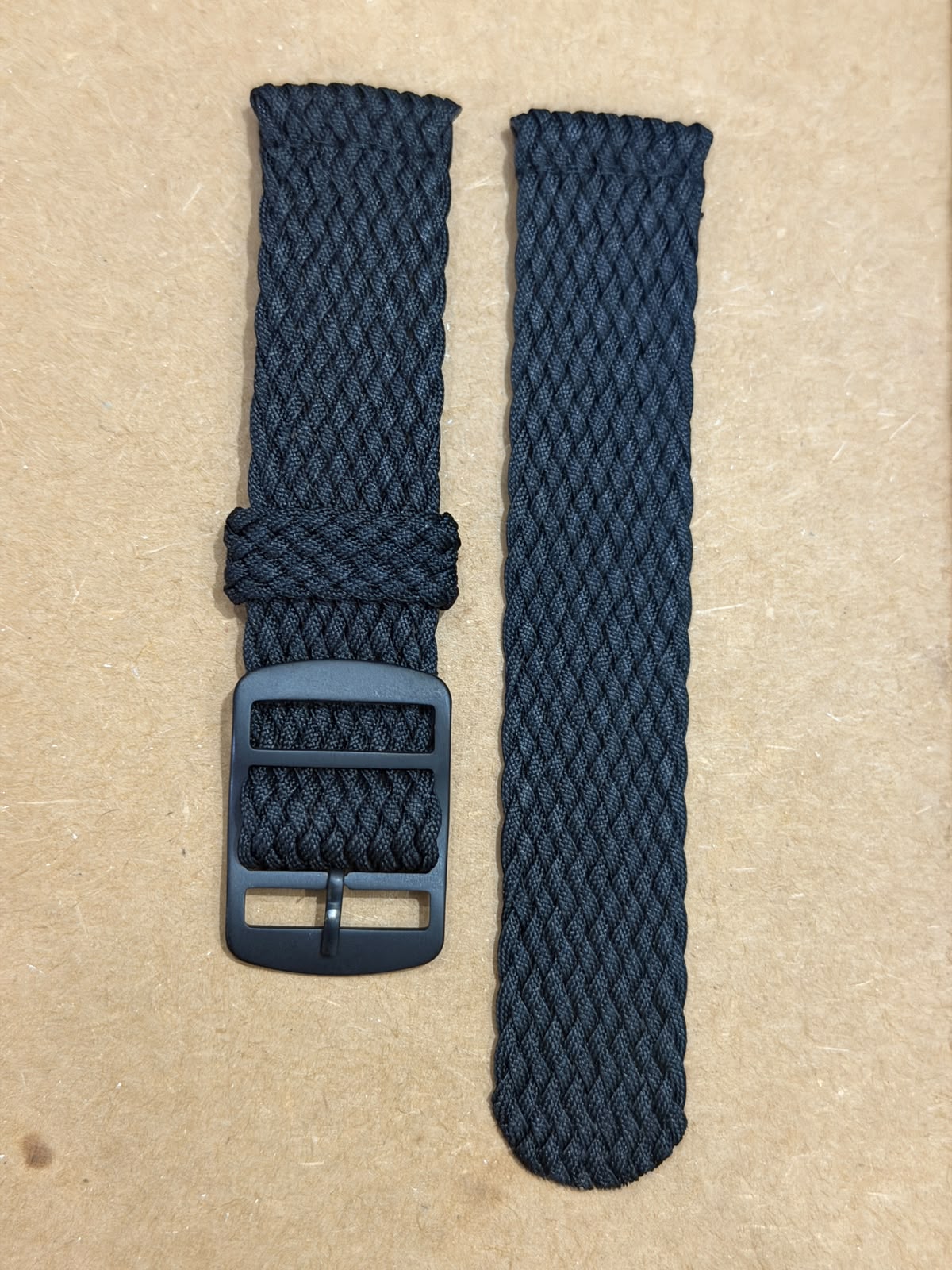 BLACK NYLON WATCH BANDS