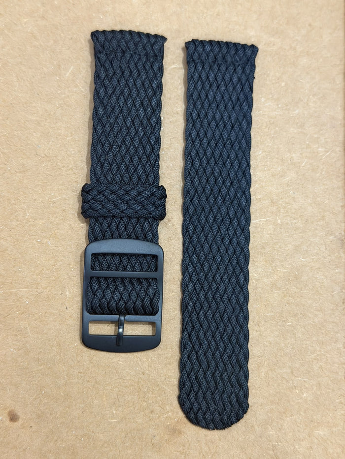 BLACK NYLON WATCH BANDS