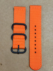 ORANGE NYLON WATCH BANDS