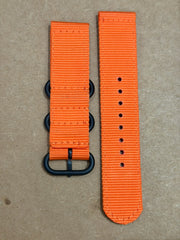 ORANGE NYLON WATCH BANDS