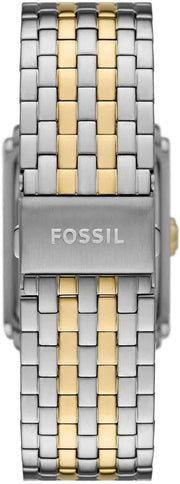 FOSSIL FS6010 CARRAWAY THREE-HAND TWO-TONE STAINLESS STEEL WATCH