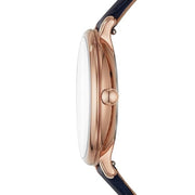 Fossil ES4673 Jacqueline Navy Leather Women’s Watch