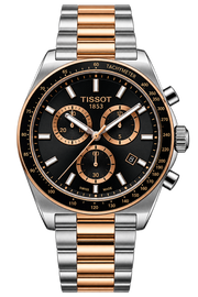 Tissot PR516 Chronograph Two-Tone Black Dial Men’s Watch – T149.417.22.051.01