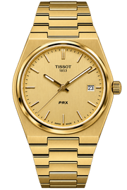 Tissot PRX Gold-Tone Champagne Dial Men’s Watch