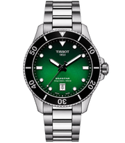 Tissot Seastar 1000 Green Dial Stainless Steel Men’s Watch